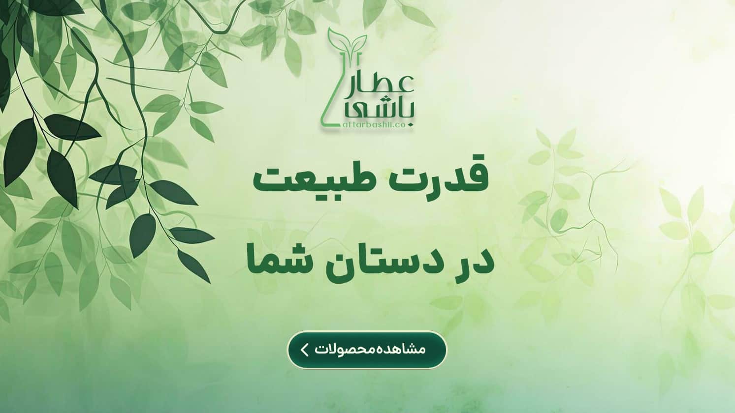 بنر تبلیغاتی عطارباشی — اسلاید 3 از 3